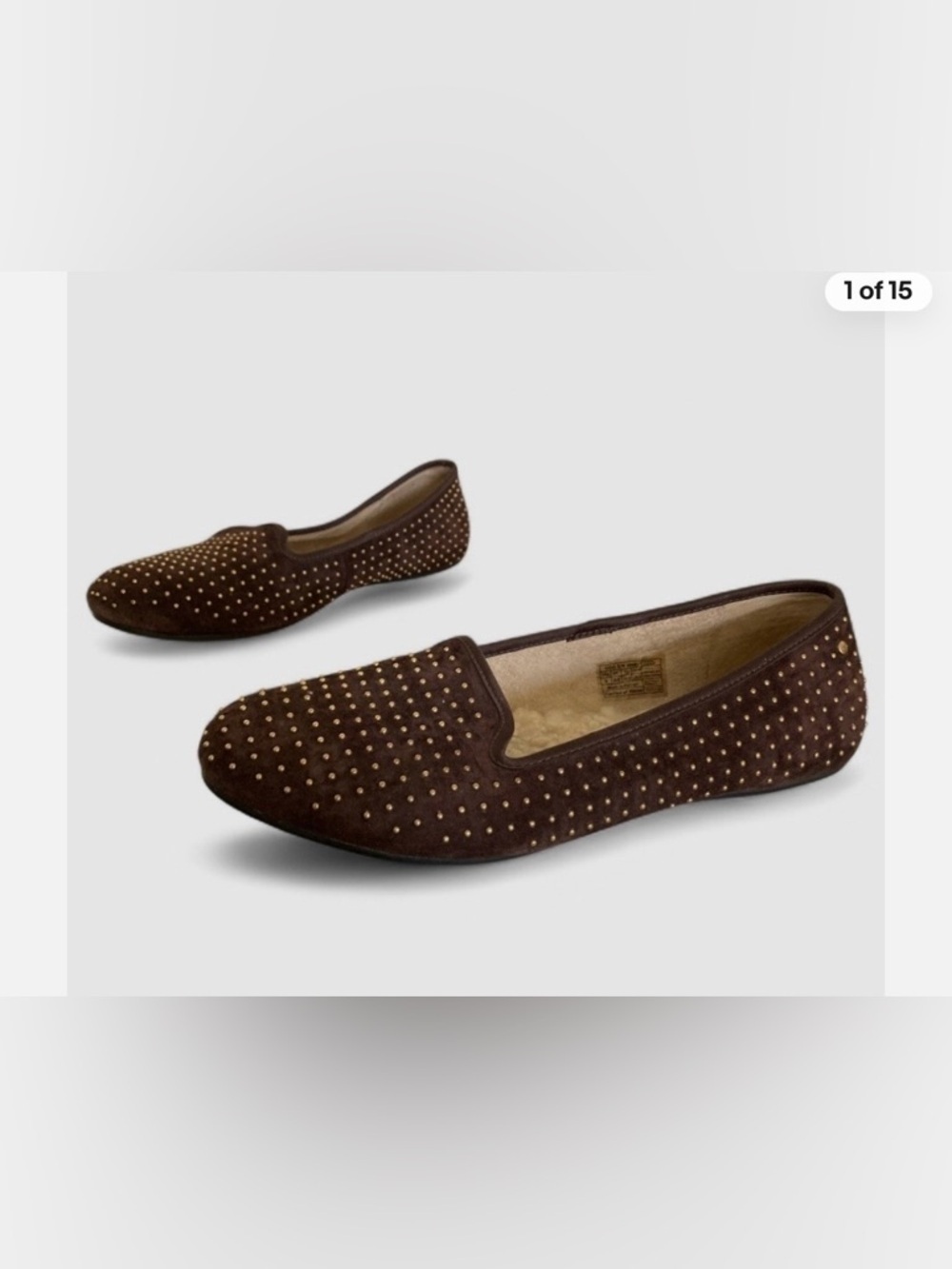 UGG Alloway Studded Suede Loafers
